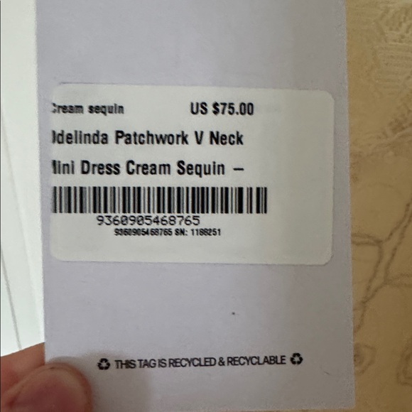 PRINCESS POLLY CREAM DRESS - Picture 5 of 5